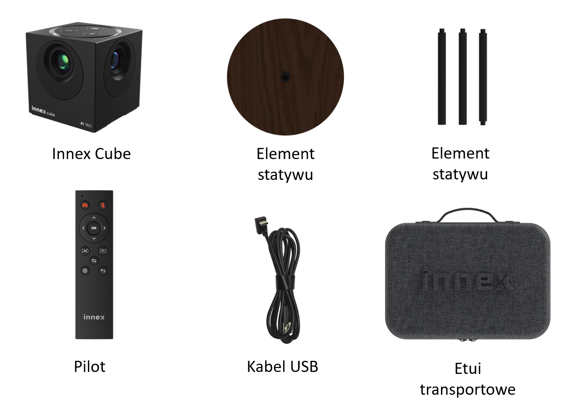 Kamera 360 stopni Funtech Innovation INNEX CUBE